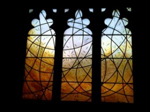 Stained Glass, Ashford in the Water, Derbyshire