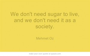 ultimate goal: zero grams of sugar