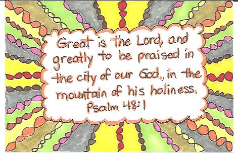 Art: More Praise Cards part 3