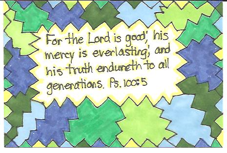 Art: More Praise Cards part 3