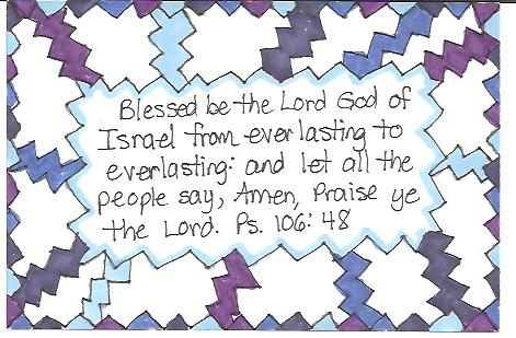 Art: More Praise Cards part 4