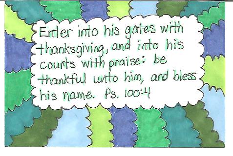 Art: More Praise Cards part 4