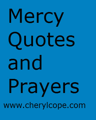 Mercy Quotes and Prayers