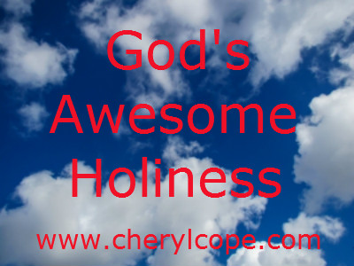 God's Awesome Holiness