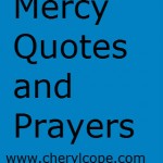 Mercy Quotes and Prayers