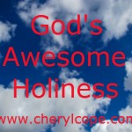 God's Awesome Holiness